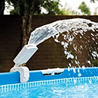 Los mejores  - Intex 28089 - Cascada agua vertical con luces led multicolor piscinas 4 colores: Metal y Ultra Frame